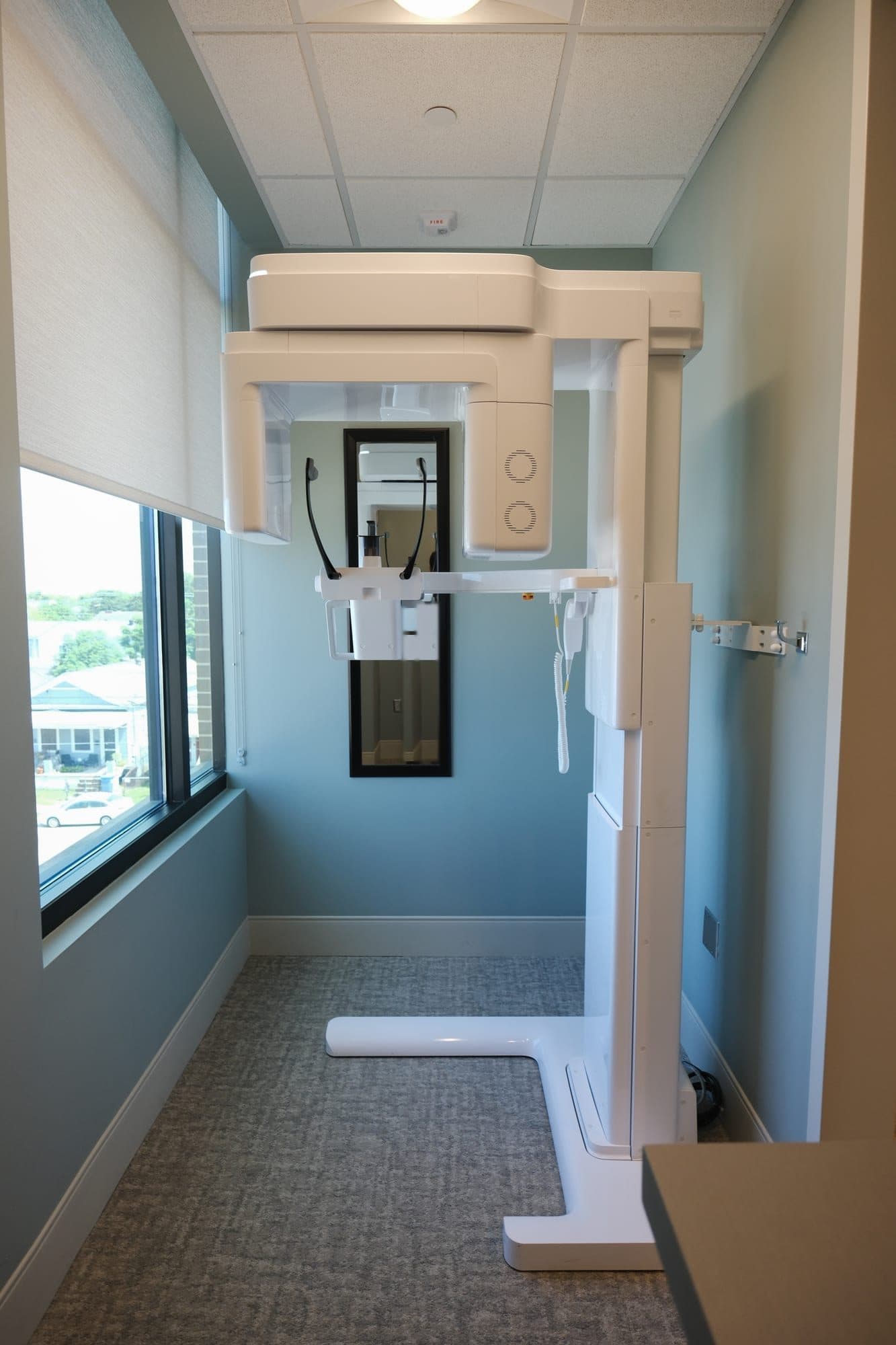 The practice's panoramic and 3D imaging unit in its own daylit alcove