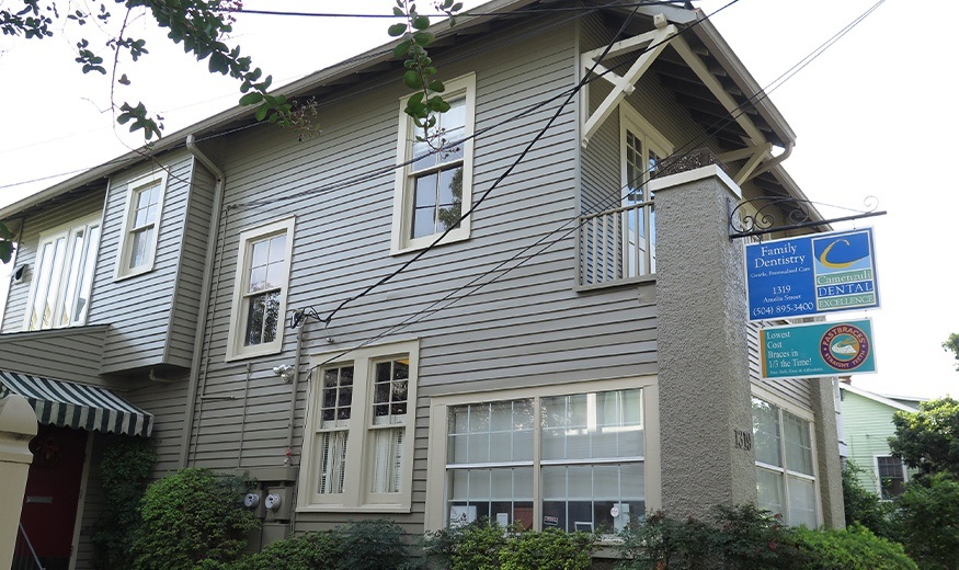 Outside view of dental office building